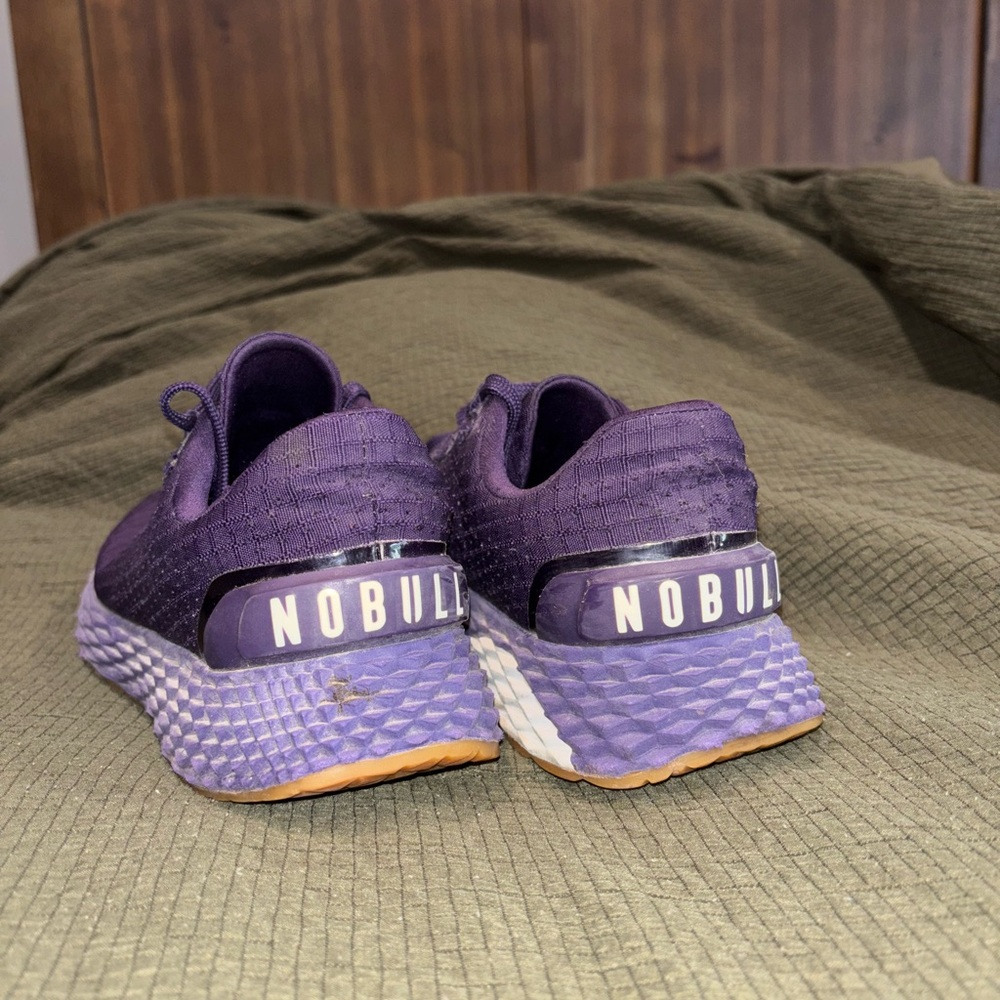 NOBULL Purple Athletic Shoes with Cushioned Sole